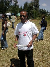 Henry at Karura forest during valentiines day