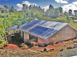 Die Unterkonstruktion besteht aus Felsbl�cken